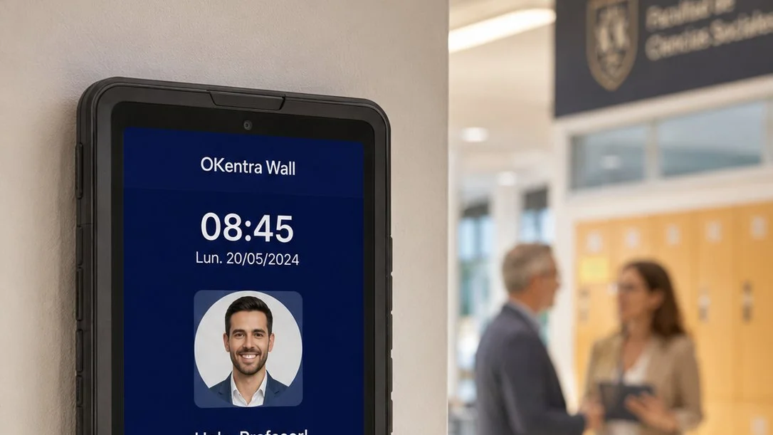 OKentra Wall en educación